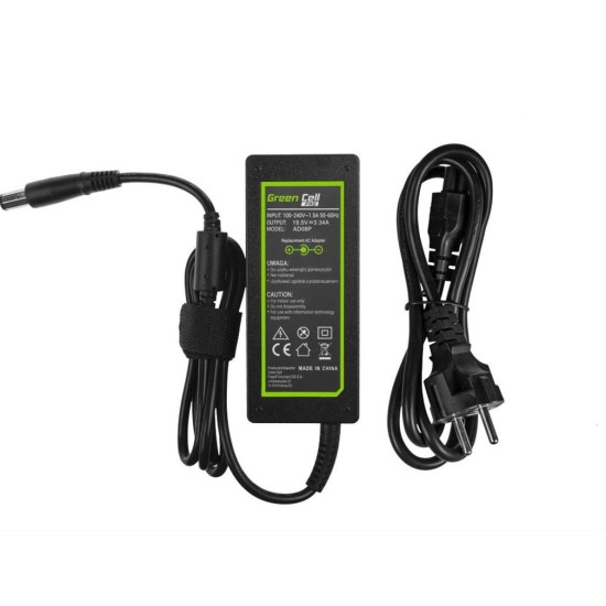 Green Cell Dell Inspiron 1546 1545 1557 XPS M1330 M1530 19.5V 3.34A 65W octagonal AD08P Green Cell Dell Inspiron 1546 1545 1557 XPS M1330 M1530 19.5V 3.34A 65W octagonal AD08P