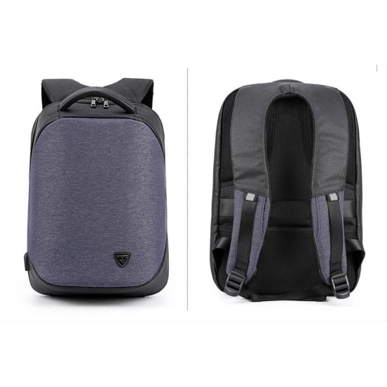 ARCTIC HUNTER τσάντα πλάτης B00193-BL με θήκη laptop 15.6, μπλε