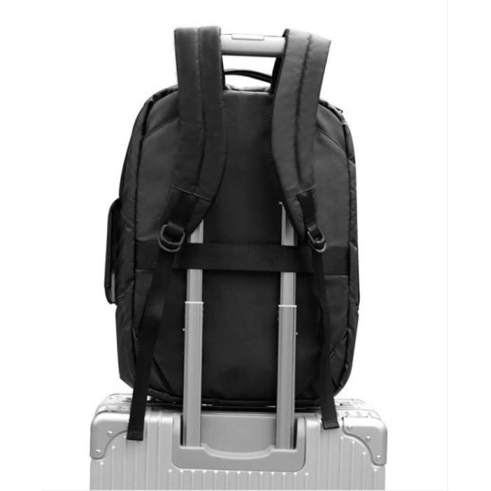 ARCTIC HUNTER τσάντα πλάτης 1500346-BK με θήκη laptop 15.6", μαύρη