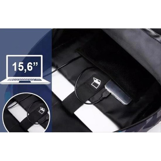 MARK RYDEN τσάντα πλάτης MR6008, με θήκη laptop 15.6", 23L, μπλε MARK RYDEN τσάντα πλάτης MR6008, με θήκη laptop 15.6", 23L, μπλε