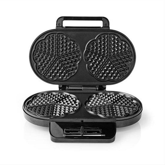 Βαφλιέρα διπλή, 1200W NEDIS KAWP110FBK
