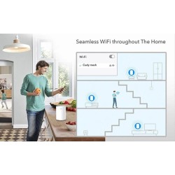 CUDY Wi-Fi mesh system M1200, AC1200 1200Mbps, dual band, 2τμχ CUDY Wi-Fi mesh system M1200, AC1200 1200Mbps, dual band, 2τμχ