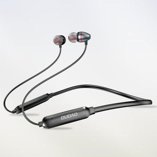 Dudao sport wireless bluetooth 5.0 earphones neckband gray (U5H-Gray) Dudao sport wireless bluetooth 5.0 earphones neckband gray (U5H-Gray)