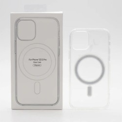 FOR IPHONE 12/12 PRO MAGNETIC CLEAR CASE FOR IPHONE 12/12 PRO MAGNETIC CLEAR CASE