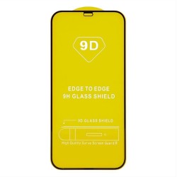 Tempered Glass 9D iPhone 12 Pro Max 6,7" black frame OEM0101026