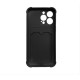 Card Armor Case cover for iPhone XS / iPhone X card wallet Air Bag armored housing black