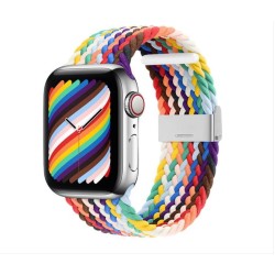 Strap Fabric Watch 7 Band 7/6 / SE / 5/4/3/2 (45mm / 44mm / 42mm) Braided Fabric Strap Watch Bracelet Pattern 2 Strap Fabric Watch 7 Band 7/6 / SE / 5/4/3/2 (45mm / 44mm / 42mm) Braided Fabric Strap Watch Bracelet Pattern 2