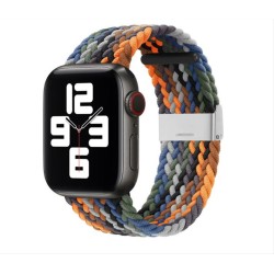 Strap Fabric Watch Band 7/6 / SE / 5/4/3/2 (41mm / 40mm / 38mm) Braided Fabric Watch Bracelet Multicolor (6) Strap Fabric Watch Band 7/6 / SE / 5/4/3/2 (41mm / 40mm / 38mm) Braided Fabric Watch Bracelet Multicolor (6)