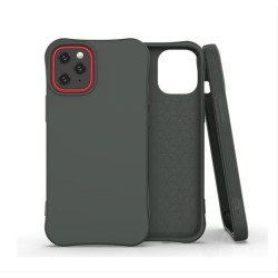 Soft Color Case flexible gel case for iPhone 12 mini dark green