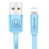 USAMS Καλώδιο USB σε Lightning US-SJ199, 1.2m, μπλε SJ199IP04