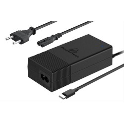 POWERTECH φορτιστής laptop PT-975, USB Type-C PD, universal, 65W, μαύρος POWERTECH φορτιστής laptop PT-975, USB Type-C PD, universal, 65W, μαύρος