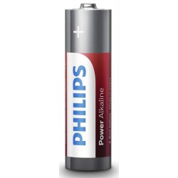 PHILIPS Power αλκαλικές μπαταρίες LR6P4B/10, AA LR6 1.5V, 4τμχ