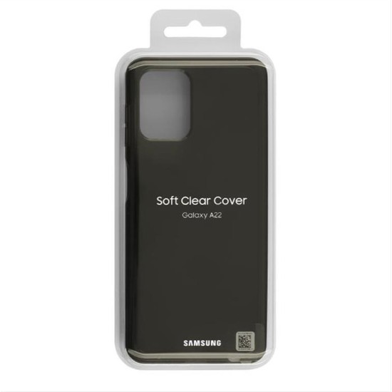 ΘΗΚΗ SAMSUNG A22 A225 6.4" SOFT CLEAR COVER EF-QA225TBEGEU BLACK