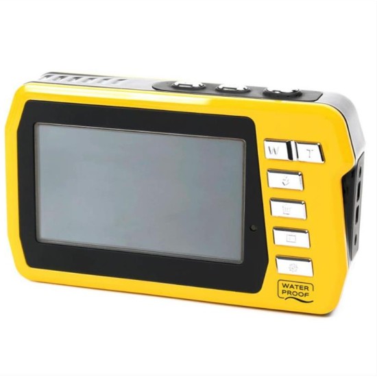 AQUAPIX WATERPROOF CAMERA W-3048 YELLOW EDGE AQUA10076 AQUAPIX WATERPROOF CAMERA W-3048 YELLOW EDGE AQUA10076