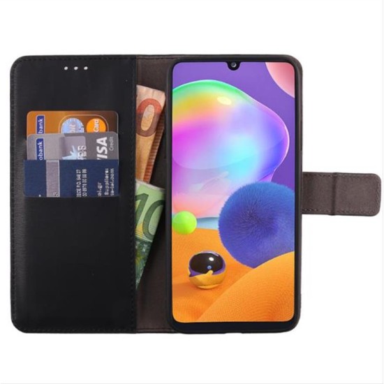 ΘΗΚΗ SAMSUNG A31 A315 6.4" ALLURE MAGNET BOOK STAND CLIP BLACK