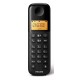 PHILIPS ασύρματο τηλέφωνο D1601B/34, με ελληνικό μενού, μαύρο