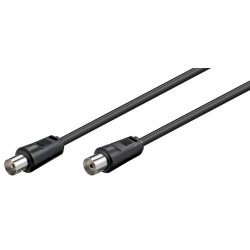 GOOBAY καλώδιο κεραίας αρσενικό σε θηλυκό 11564, <70dB, CCS, 10m, μαύρο GOOBAY καλώδιο κεραίας αρσενικό σε θηλυκό 11564, <70dB, CCS, 10m, μαύρο