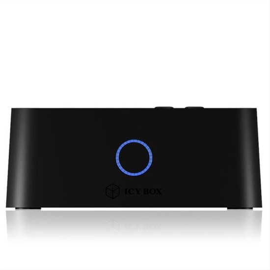 ICY BOX Docking Station για 2 σκληρούς δίσκους SATA HDD/SSD 2.5" και 3.5" λειτουργίες Clone και JBOD ICY BOX Docking Station για 2 σκληρούς δίσκους SATA HDD/SSD 2.5" και 3.5" λειτουργίες Clone και JBOD
