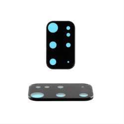 CAMERA GLASS COVER SAMSUNG S20 PLUS G985 6.7" 9H 0.30MM TITANIUM WITH FRAME BLACK