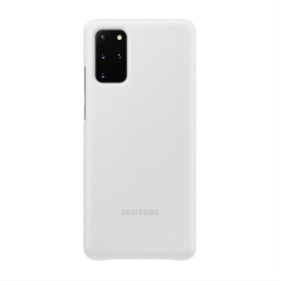 ΘΗΚΗ SAMSUNG S20 PLUS G985 CLEAR VIEW STANDING EF-ZG985CWEGEU WHITE PACKING