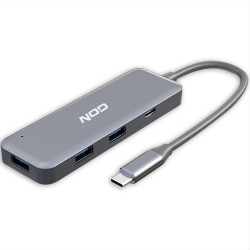 Hybrid USB 3.1 Type-C hub αλουμινίου, 4 θυρών NOD HYBRID METAL HUB 3-1.C Hybrid USB 3.1 Type-C hub αλουμινίου, 4 θυρών NOD HYBRID METAL HUB 3-1.C