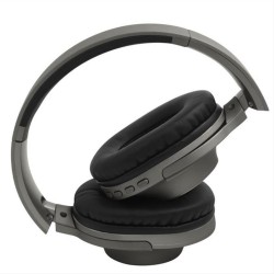 Bluetooth over-ear ακουστικά με μικρόφωνο, σε γκρι χρώμα NOD PLAYLIST GREY