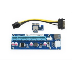 GEMBIRD PCI-EXPRESS RISER ADD ON CARD 6PIN POWER CONNECTOR RC-PCIEX-03