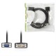 NEDIS Καλώδιο DVI-A 12+5p αρσ. - VGA αρσ. 2m. CCGP32100BK20
