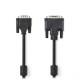 NEDIS Καλώδιο DVI-A 12+5p αρσ. - VGA αρσ. 2m. CCGP32100BK20