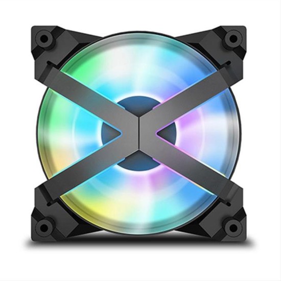 Σετ 3 ανεμιστήρων αλουμινίου με Addressable RGB φωτισμό, controller και 5-port RGB hub