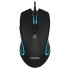 PHILIPS ενσύρματο gaming ποντίκι SPK9413, 6400DPI, 6 πλήκτρα, μαύρο