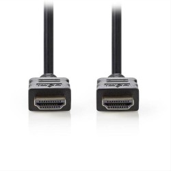 NEDIS CVGT34000BK100 Καλώδιο HDMI αρσ. - HDMI αρσ. 10m με επίχρυσες επαφές.