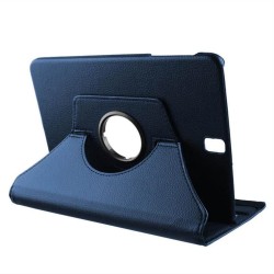 ΘΗΚΗ SAMSUNG T560/T561 TAB E 9.6" LEATHER BOOK ROTATING STAND BLUE