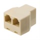 NEDIS TCGP90990IV Ταφ RJ11 6x4, 1 θηλ. - 2 θηλ.