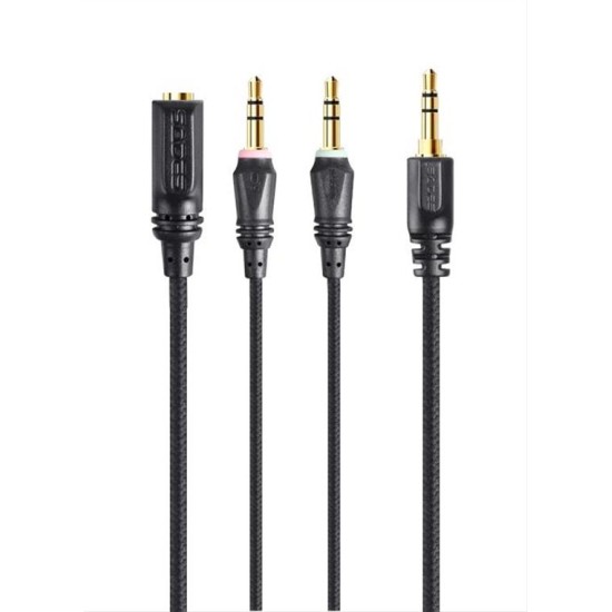 SADES Gaming Headset Spirits SA-721, Multiplatform, 3.5mm, μαύρα SADES Gaming Headset Spirits SA-721, Multiplatform, 3.5mm, μαύρα
