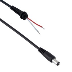 Καλώδιο Ρεύματος, DeTech 5.5x2.5, Toshiba , Sager , NEC , HP , FUJITSU , Dell , Acer κ.α. 1m - 18305