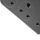 Πολύπριζο, LDNIO SC3631, 3 υποδοχές, 6 φόρτισης USB θύρες, 3.4A, 1,6m, Μαύρο