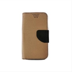 Smart Universal Fancy Silicon case 5,0" 80x145 gold-black GSM031110