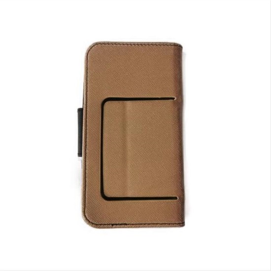 Smart Universal Fancy Silicon case 5,0" 80x145 gold-black GSM031110
