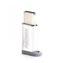 Αντάπτορας Micro USB to USB 3.1 Type-C, Remax RA-USB1, Ασημί - 17158