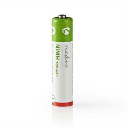 Επαναφορτιζόμενη μπαταρία ΑΑΑ Νi-MH 700 mAh 1.2V, σε blister 2 μπαταριών.