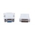 POWERTECH Adapter VGA 15pin female σε DVI-I 24+5 pin male