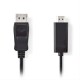 Καλώδιο εικόνας DisplayPort αρσ. σε HDMI αρσ., 2m. NEDIS CCGP37100BK20