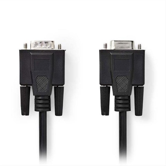 Καλώδιο VGA αρσ. - VGA θηλ., 3m. NEDIS CCGP59100BK30