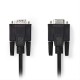 Καλώδιο VGA αρσ. - VGA θηλ., 3m. NEDIS CCGP59100BK30