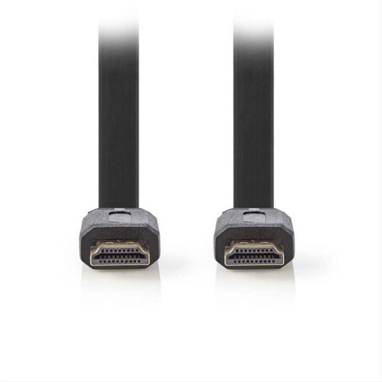 FLAT Καλώδιο HDMI υψηλής ταχύτητας με Εthernet, 3m.