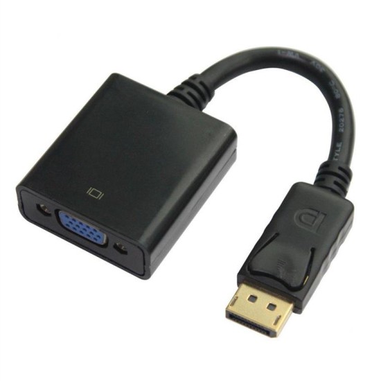 Αντάπτορας Display Port Αρσενικό σε VGA Θηλυκό- 18220 - Μετατροπείς