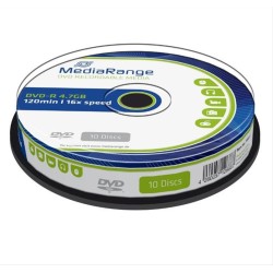 MEDIARANGE DVD-R 4.7GB 16x, cake box, 10τμχ MEDIARANGE DVD-R 4.7GB 16x, cake box, 10τμχ