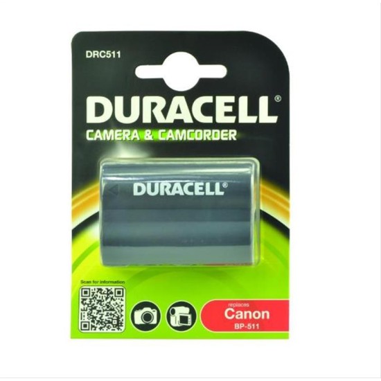 Συμβατή Camera Battery 7.4V 1600mAh για Canon BP-511 and BP-512 (DRC511)