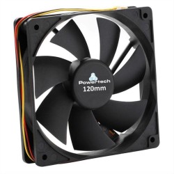 POWERTECH ανεμιστήρας 120 x 120 x 25mm με 3pin, 4 βίδες POWERTECH ανεμιστήρας 120 x 120 x 25mm με 3pin, 4 βίδες